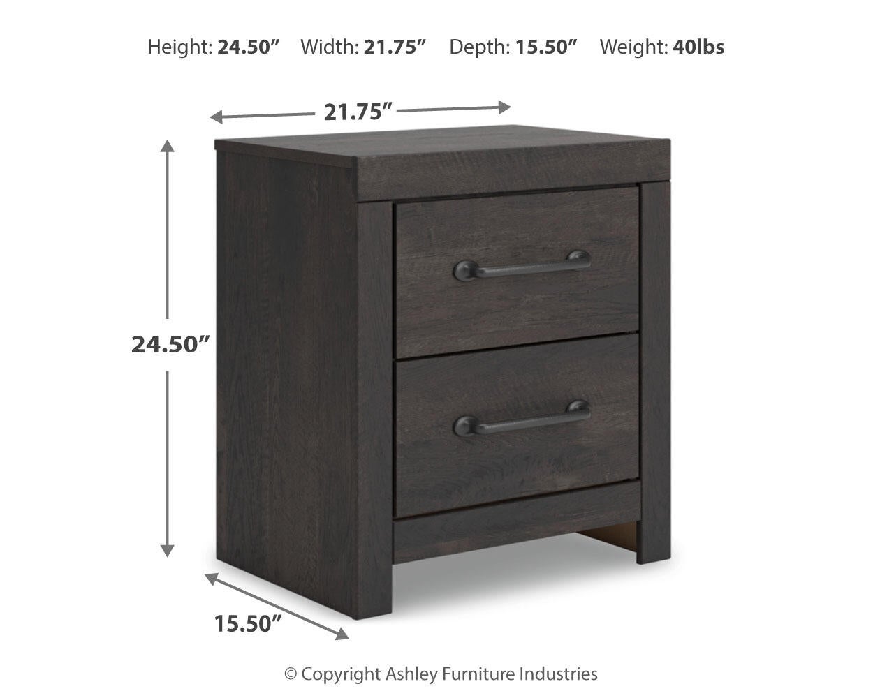 Delmorta  Panel Bed, Dresser, Mirror, Chest And Nightstand Signature Design by Ashley®