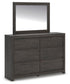 Parlayon  Panel Bed, Dresser And Mirror Signature Design by Ashley®