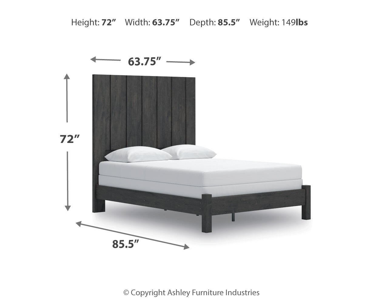 Parlayon  Panel Bed, Dresser And Mirror Signature Design by Ashley®