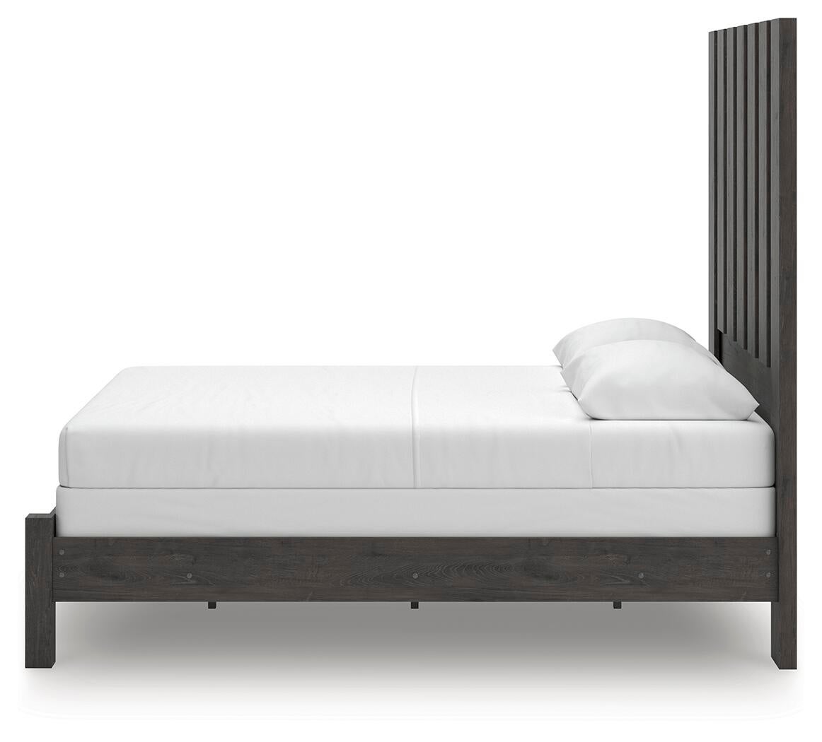 Parlayon  Panel Bed, Dresser And Mirror Signature Design by Ashley®
