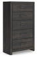 Delmorta  Panel Bed With Storage, Dresser, Mirror, Chest And Nightstand Signature Design by Ashley®