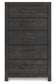 Delmorta  Panel Bed With Storage, Dresser, Mirror, Chest And Nightstand Signature Design by Ashley®