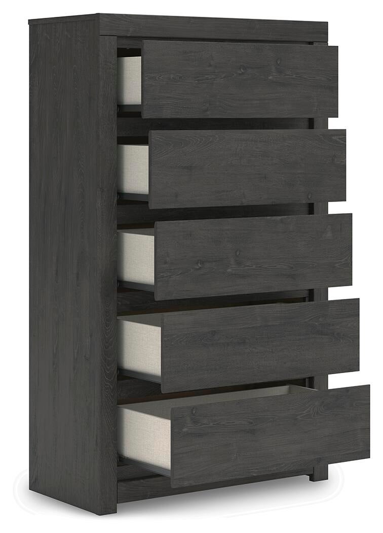 Parlayon  Panel Storage Bed, Dresser, Mirror, Chest And Nightstand Signature Design by Ashley®