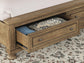 Vandenmore  Storage Sleigh Bed With Mirrored Dresser Signature Design by Ashley®