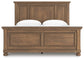 Vandenmore  Panel Bed With Mirrored Dresser Signature Design by Ashley®