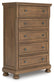 Vandenmore  Storage Sleigh Bed With Mirrored Dresser, Chest And Nightstand