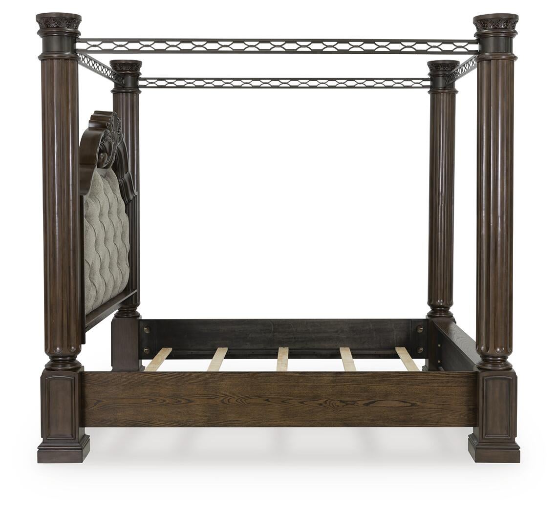 Maylee  Canopy Bed, Dresser, Mirror And Nightstand Signature Design by Ashley®