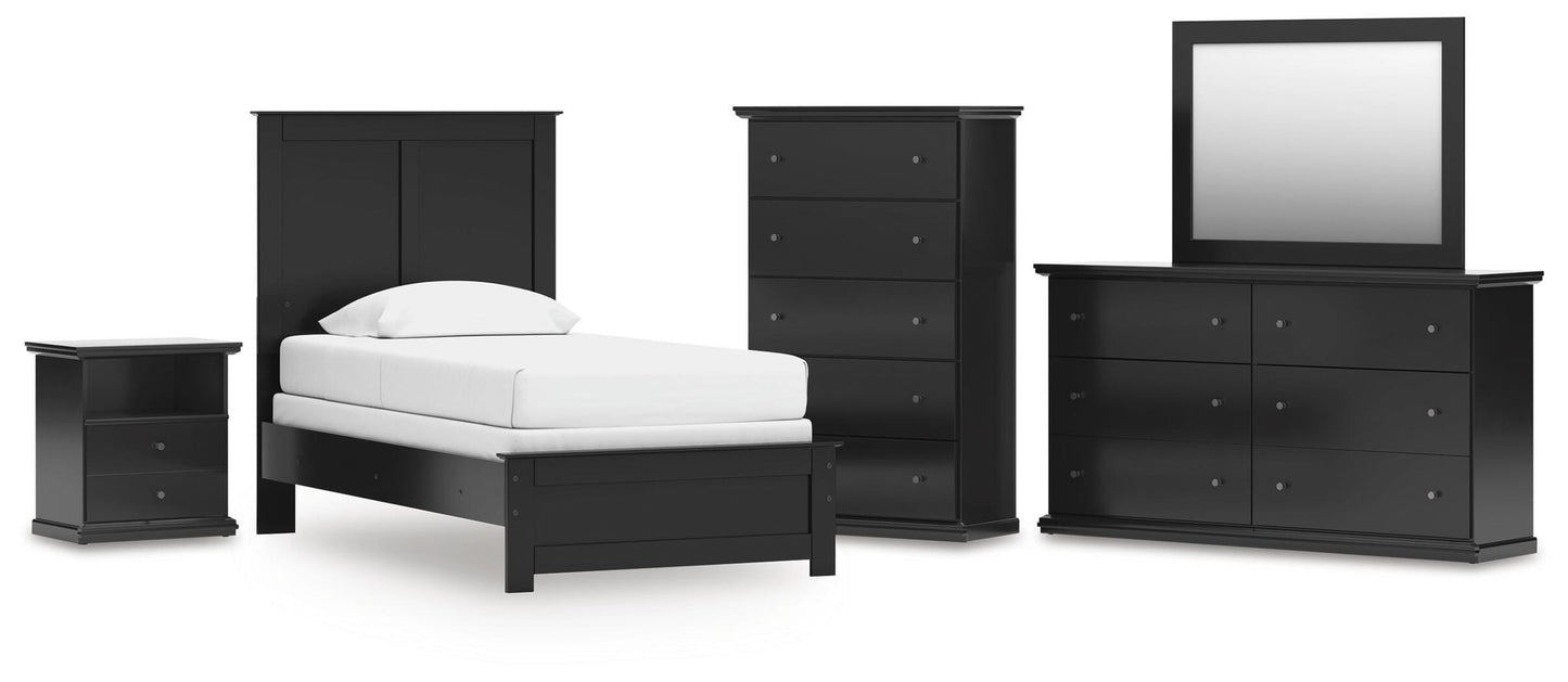 Maribel  Panel Bed, Dresser, Mirror, Chest And Nightstand Signature Design by Ashley®