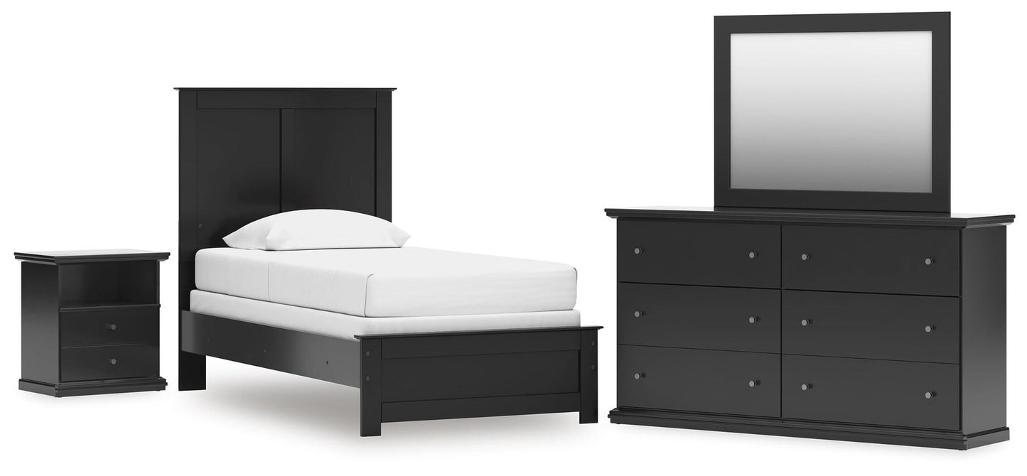 Maribel  Panel Bed, Dresser, Mirror And Nightstand Signature Design by Ashley®