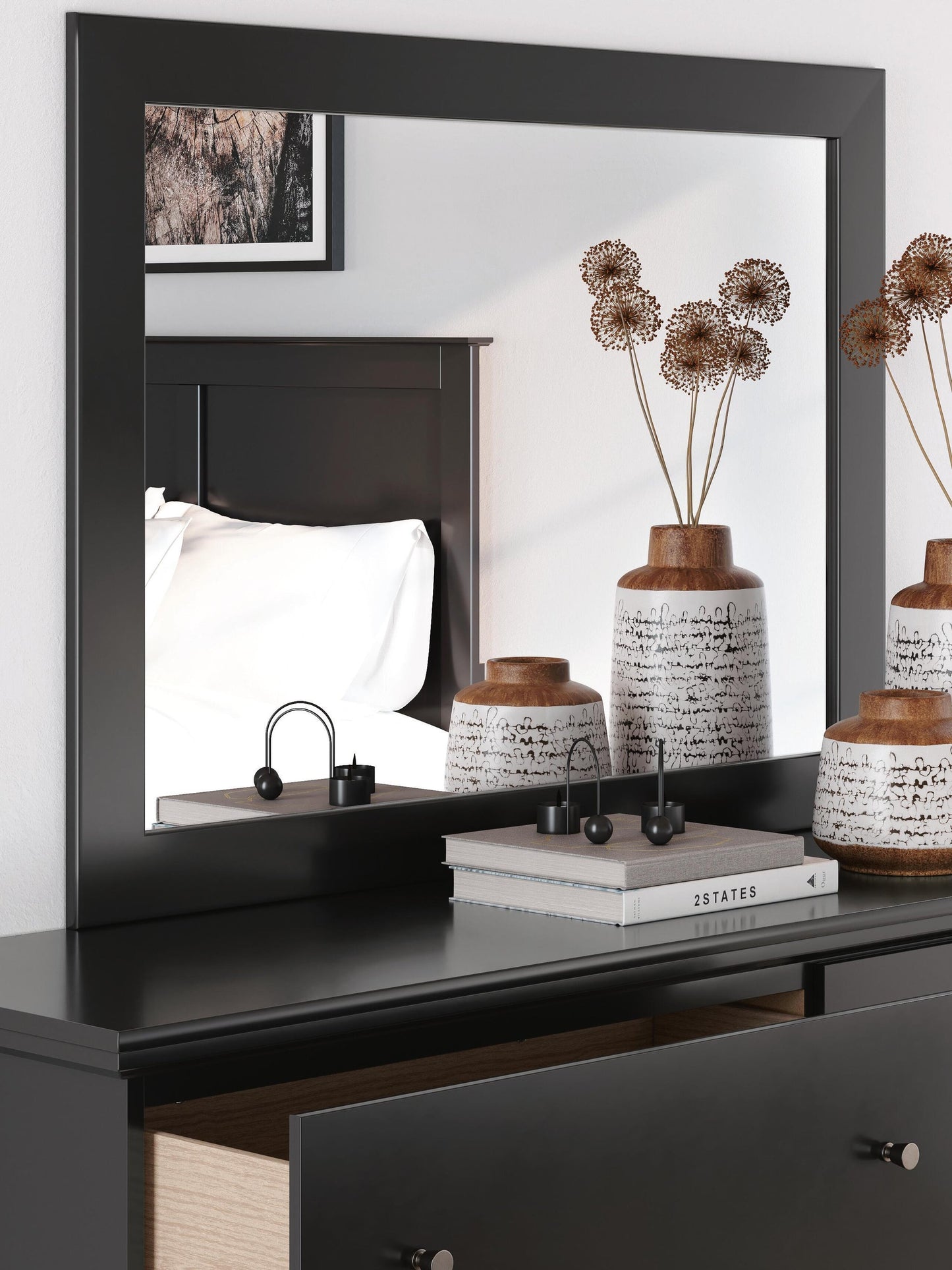 Maribel  Panel Bed, Dresser, Mirror And Nightstand Signature Design by Ashley®