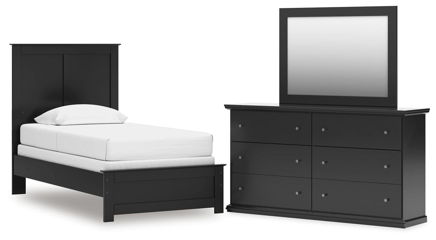 Maribel  Panel Bed, Dresser And Mirror Signature Design by Ashley®