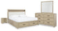 Calmoro California  Bookcase Bed With Mirrored Dresser And Nightstand Signature Design by Ashley®