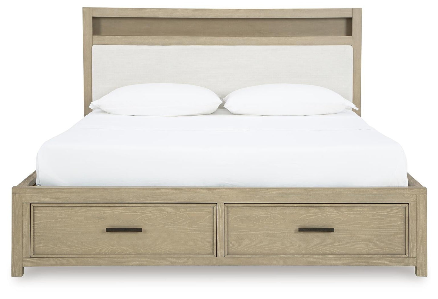 Calmoro California  Bookcase Bed With Mirrored Dresser And Nightstand Signature Design by Ashley®