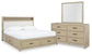 Calmoro California  Bookcase Bed With Mirrored Dresser Signature Design by Ashley®