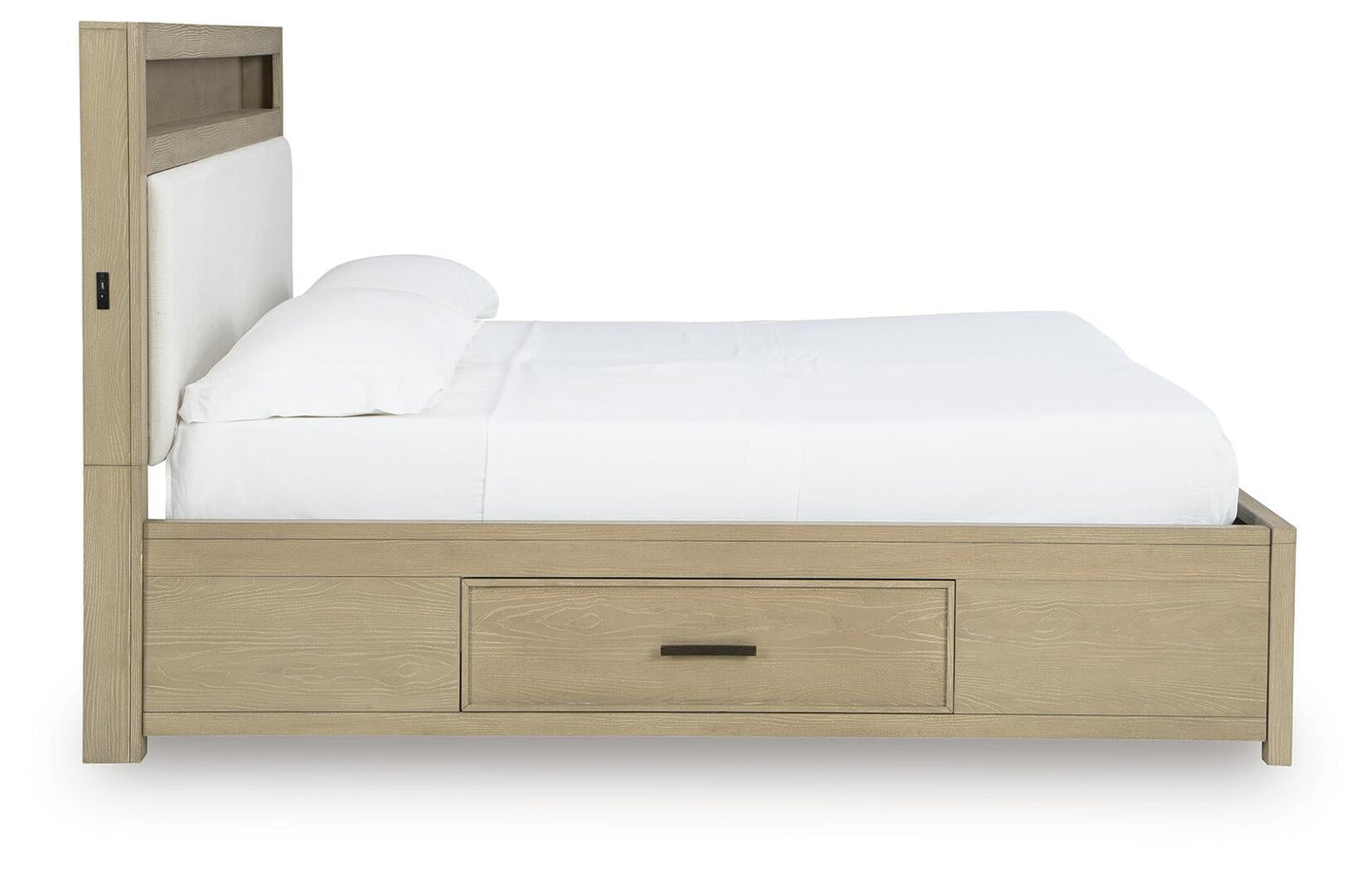 Calmoro California  Bookcase Bed With Mirrored Dresser Signature Design by Ashley®