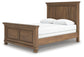Vandenmore  Panel Bed With Mirrored Dresser Signature Design by Ashley®