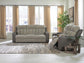 Stately Check Sofa and Loveseat Signature Design by Ashley®