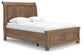 Vandenmore  Storage Sleigh Bed With Mirrored Dresser Signature Design by Ashley®
