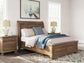 Vandenmore  Storage Sleigh Bed With Mirrored Dresser Signature Design by Ashley®