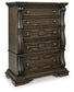 Maylee  Canopy Bed, Dresser, Mirror, Chest And Nightstand Signature Design by Ashley®