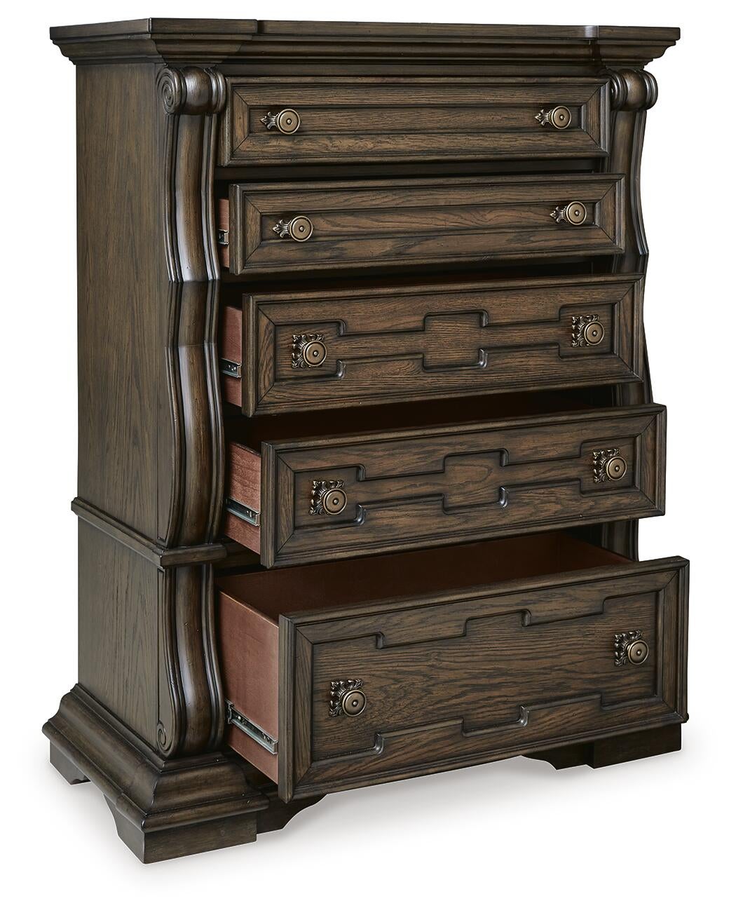 Maylee  Canopy Bed, Dresser, Mirror, Chest And Nightstand Signature Design by Ashley®
