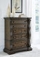 Maylee  Canopy Bed, Dresser, Mirror, Chest And Nightstand Signature Design by Ashley®