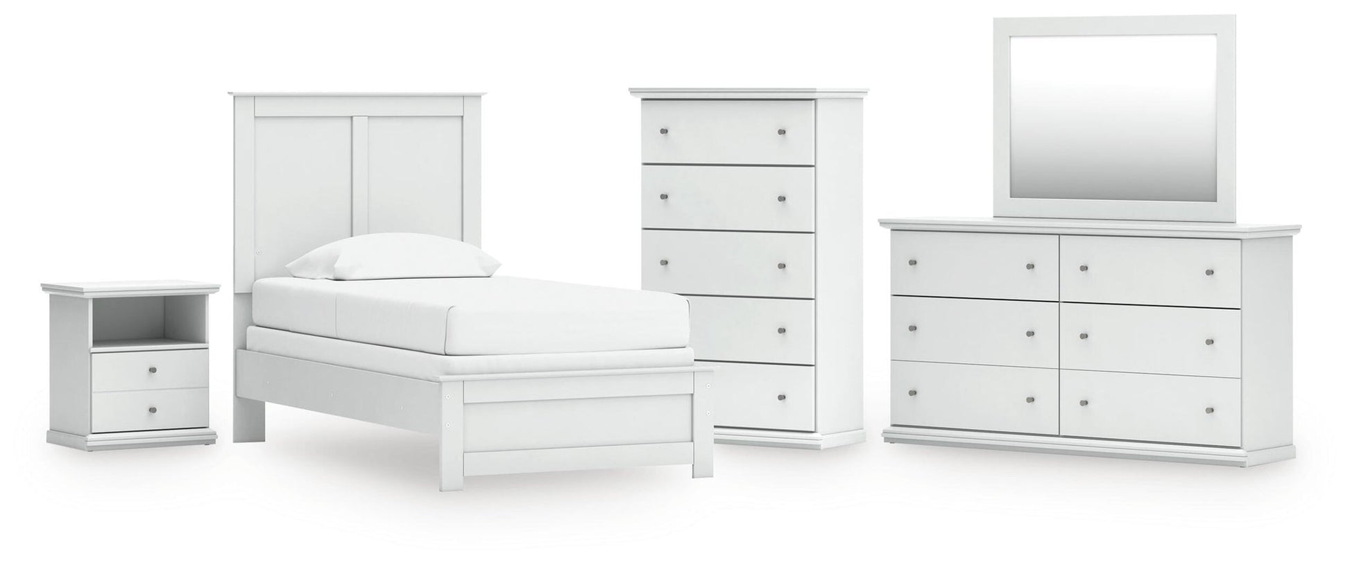 Bostwick Shoals  Panel Bed, Dresser, Mirror, Chest And Nightstand Signature Design by Ashley®