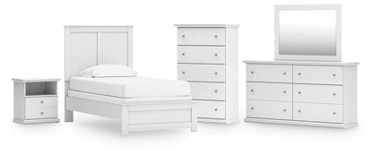 Bostwick Shoals  Panel Bed, Dresser, Mirror, Chest And Nightstand Signature Design by Ashley®