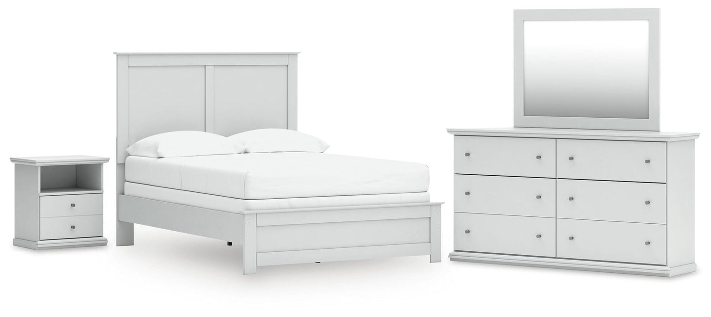 Bostwick Shoals  Panel Bed, Dresser, Mirror And Nightstand Signature Design by Ashley®