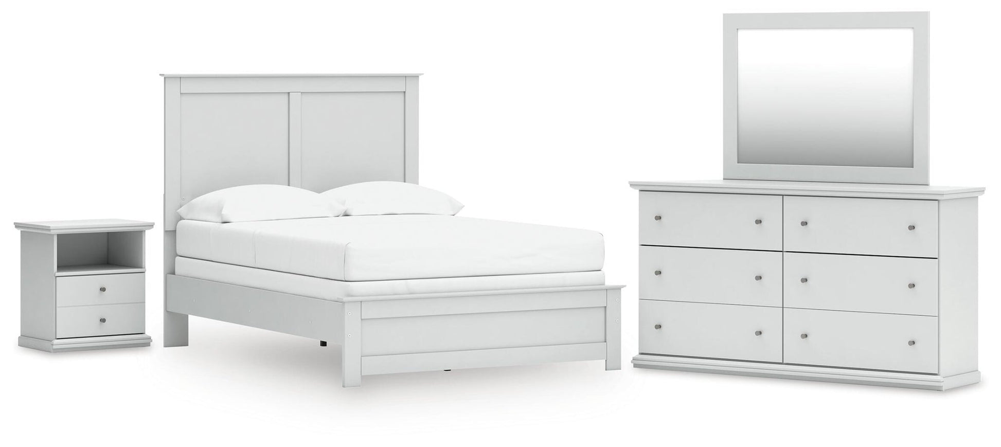 Bostwick Shoals  Panel Bed, Dresser, Mirror And Nightstand Signature Design by Ashley®