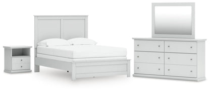 Bostwick Shoals  Panel Bed, Dresser, Mirror And Nightstand Signature Design by Ashley®