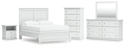 Bostwick Shoals  Panel Bed, Dresser, Mirror, Chest And Nightstand Signature Design by Ashley®