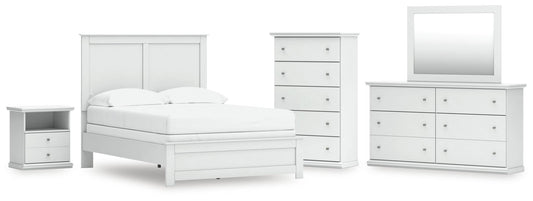 Bostwick Shoals  Panel Bed, Dresser, Mirror, Chest And Nightstand Signature Design by Ashley®