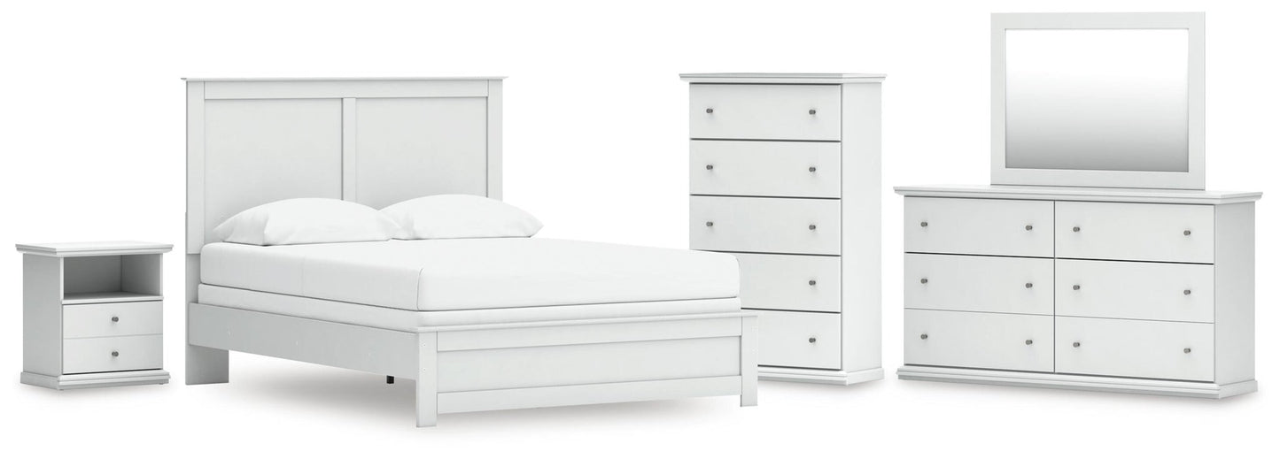 Bostwick Shoals  Panel Bed, Dresser, Mirror, Chest And Nightstand Signature Design by Ashley®
