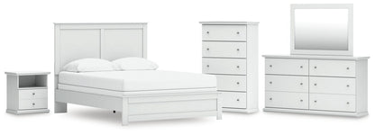 Bostwick Shoals  Panel Bed, Dresser, Mirror, Chest And Nightstand Signature Design by Ashley®