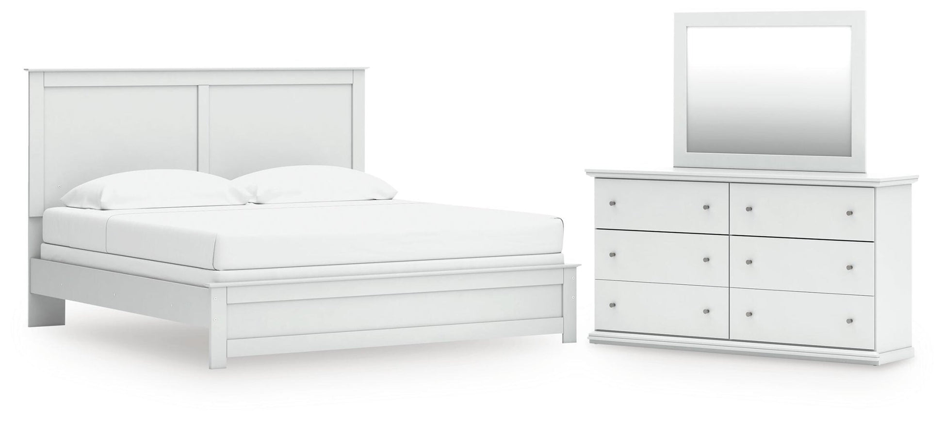 Bostwick Shoals  Panel Bed, Dresser And Mirror Signature Design by Ashley®