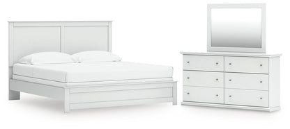 Bostwick Shoals  Panel Bed, Dresser And Mirror Signature Design by Ashley®