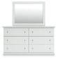 Bostwick Shoals  Panel Bed, Dresser And Mirror Signature Design by Ashley®