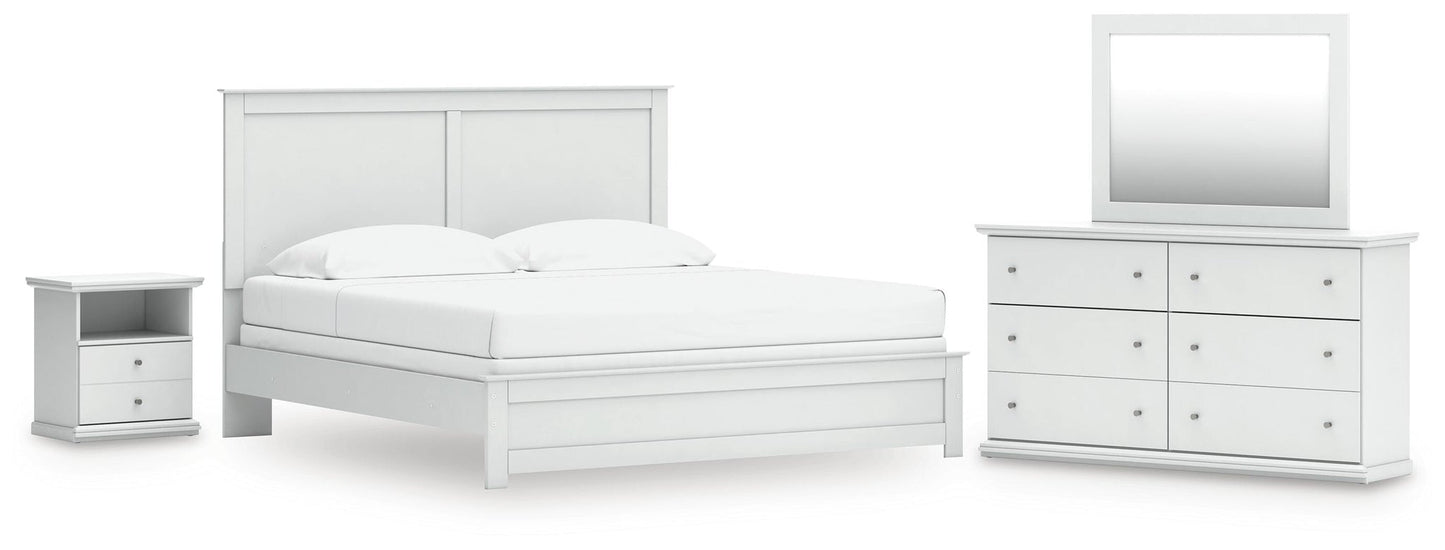 Bostwick Shoals  Panel Bed, Dresser, Mirror And Nightstand Signature Design by Ashley®