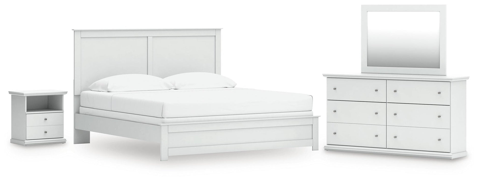 Bostwick Shoals  Panel Bed, Dresser, Mirror And Nightstand Signature Design by Ashley®