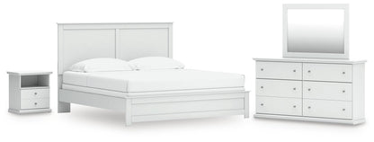 Bostwick Shoals  Panel Bed, Dresser, Mirror And Nightstand Signature Design by Ashley®