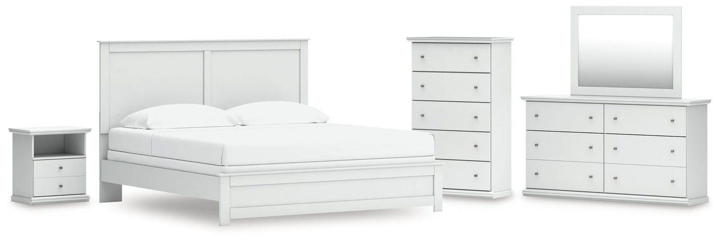 Bostwick Shoals  Panel Bed, Dresser, Mirror, Chest And Nightstand Signature Design by Ashley®