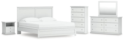 Bostwick Shoals  Panel Bed, Dresser, Mirror, Chest And Nightstand Signature Design by Ashley®