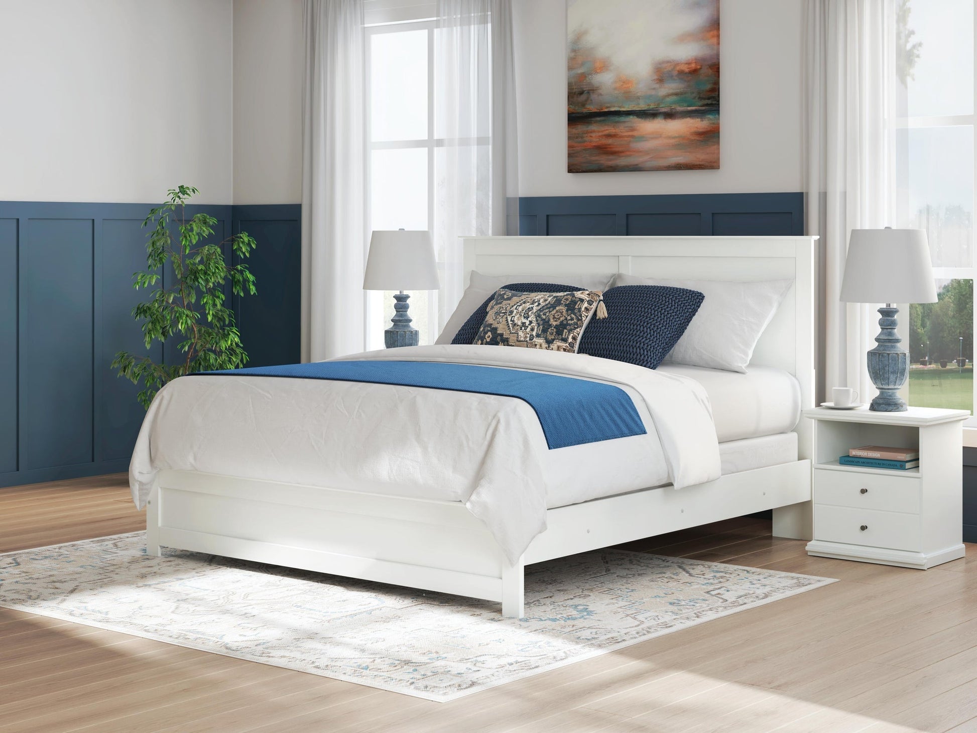 Bostwick Shoals  Panel Bed, Dresser, Mirror, Chest And Nightstand Signature Design by Ashley®