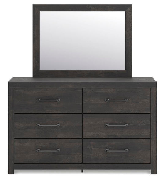 Hollivern  Panel Bed, Dresser, Mirror, Chest And Nightstand Signature Design by Ashley®
