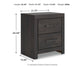 Delmorta  Panel Bed, Dresser, Mirror And Nightstand