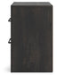 Delmorta  Panel Bed, Dresser, Mirror And Nightstand