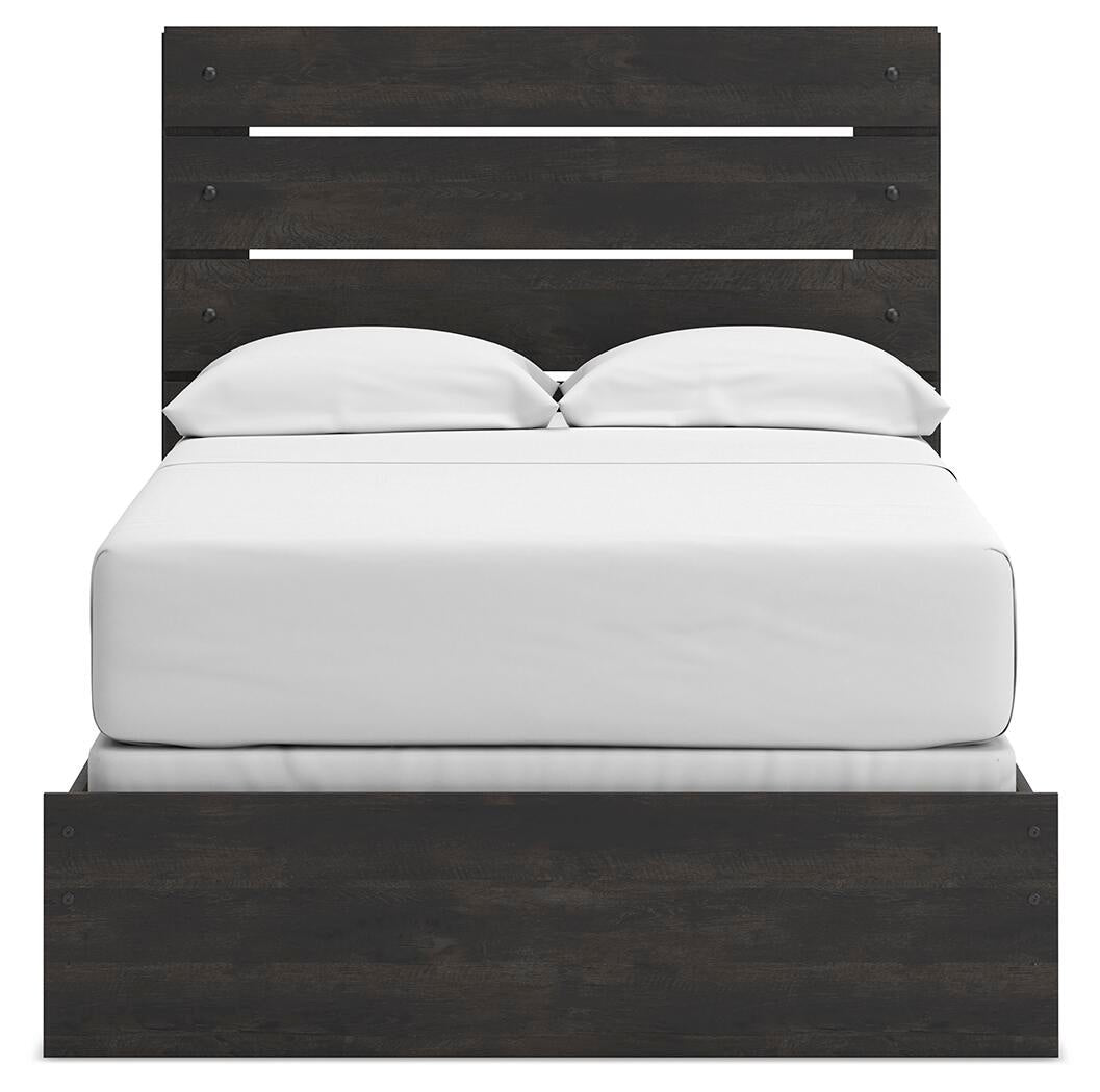 Delmorta  Panel Bed, Dresser And Mirror Signature Design by Ashley®