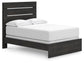 Delmorta  Panel Bed, Dresser And Mirror Signature Design by Ashley®