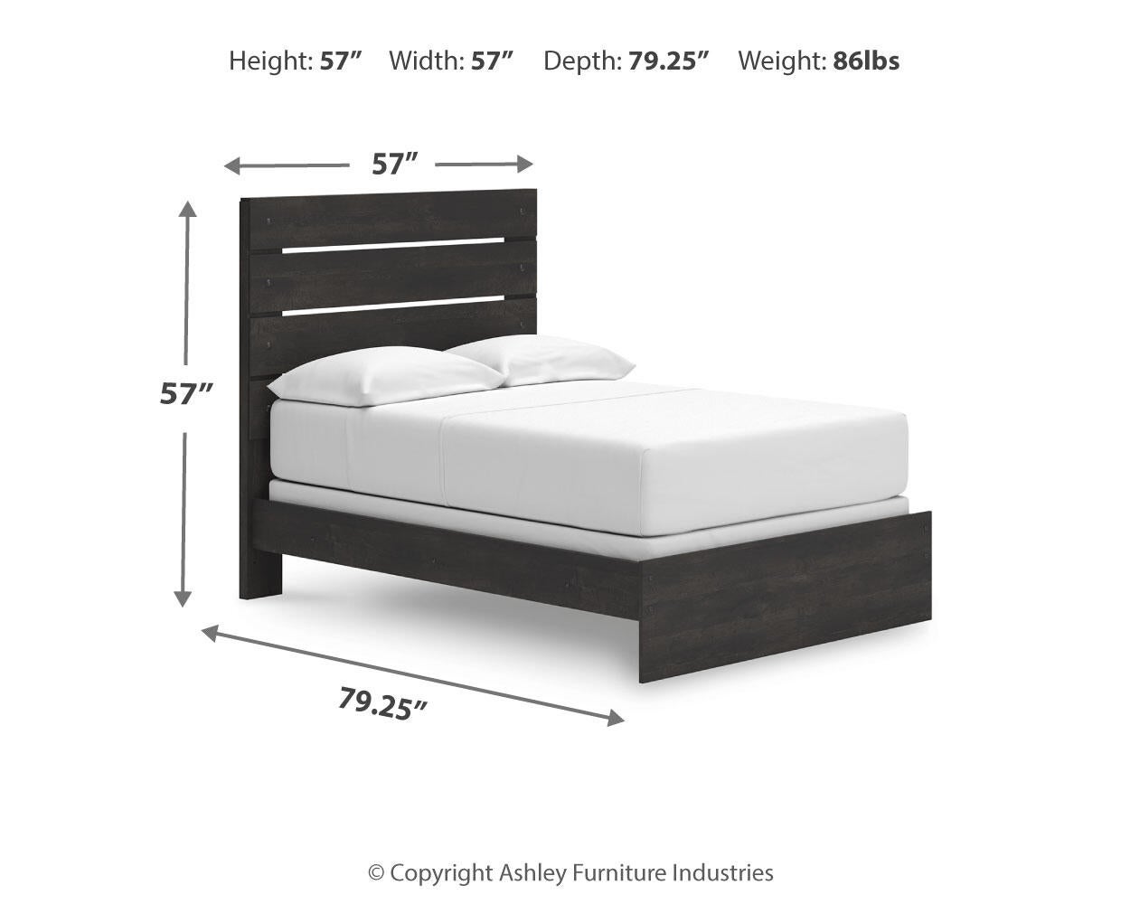 Delmorta  Panel Bed, Dresser And Mirror Signature Design by Ashley®